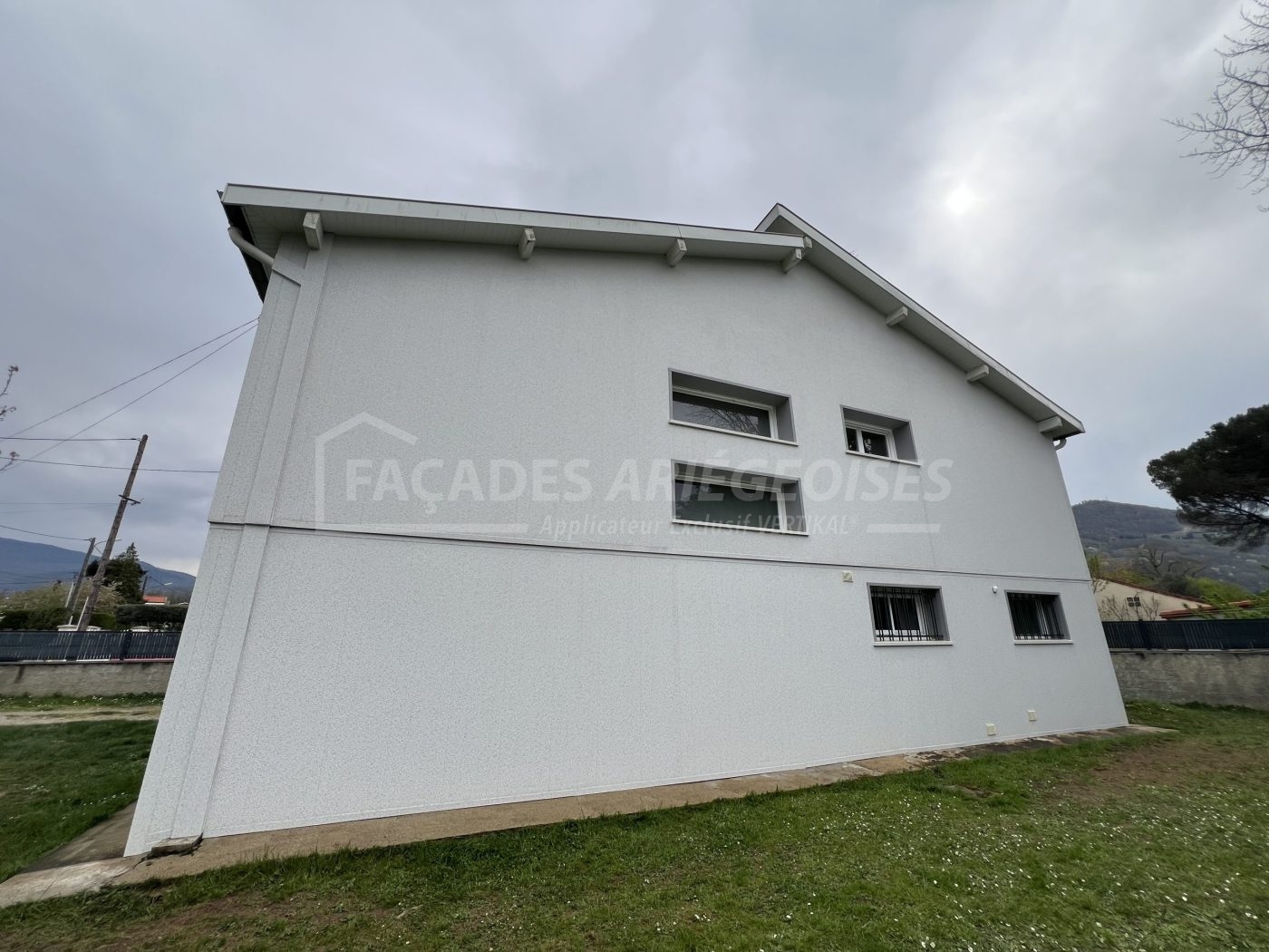 Avant travaux de rénovation de façade à Pamiers, état d'origine - Façades Ariégeoises