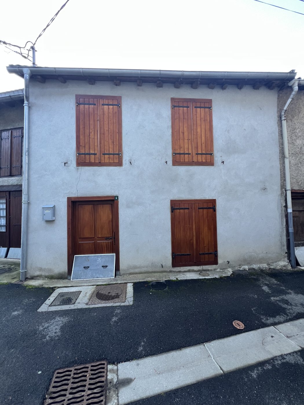 Réparation des fissures à Pamiers, état d'origine - Façades Ariégeoises